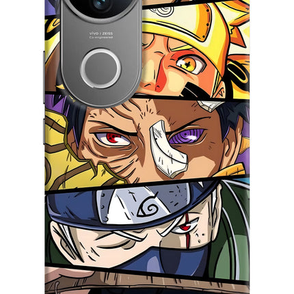Naruto Character Vivo V50 5G Hard Case Back Cover by Casekaro