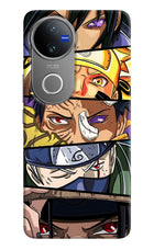 Naruto Character Vivo V50 5G Hard Case Back Cover by Casekaro