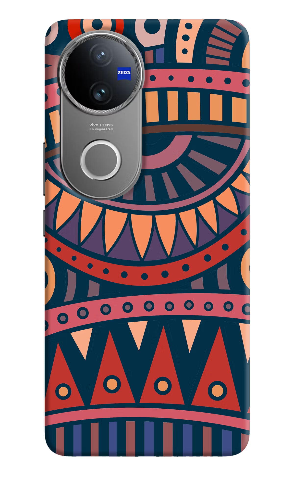 African Culture Design Vivo V50 5G Hard Case Back Cover by Casekaro