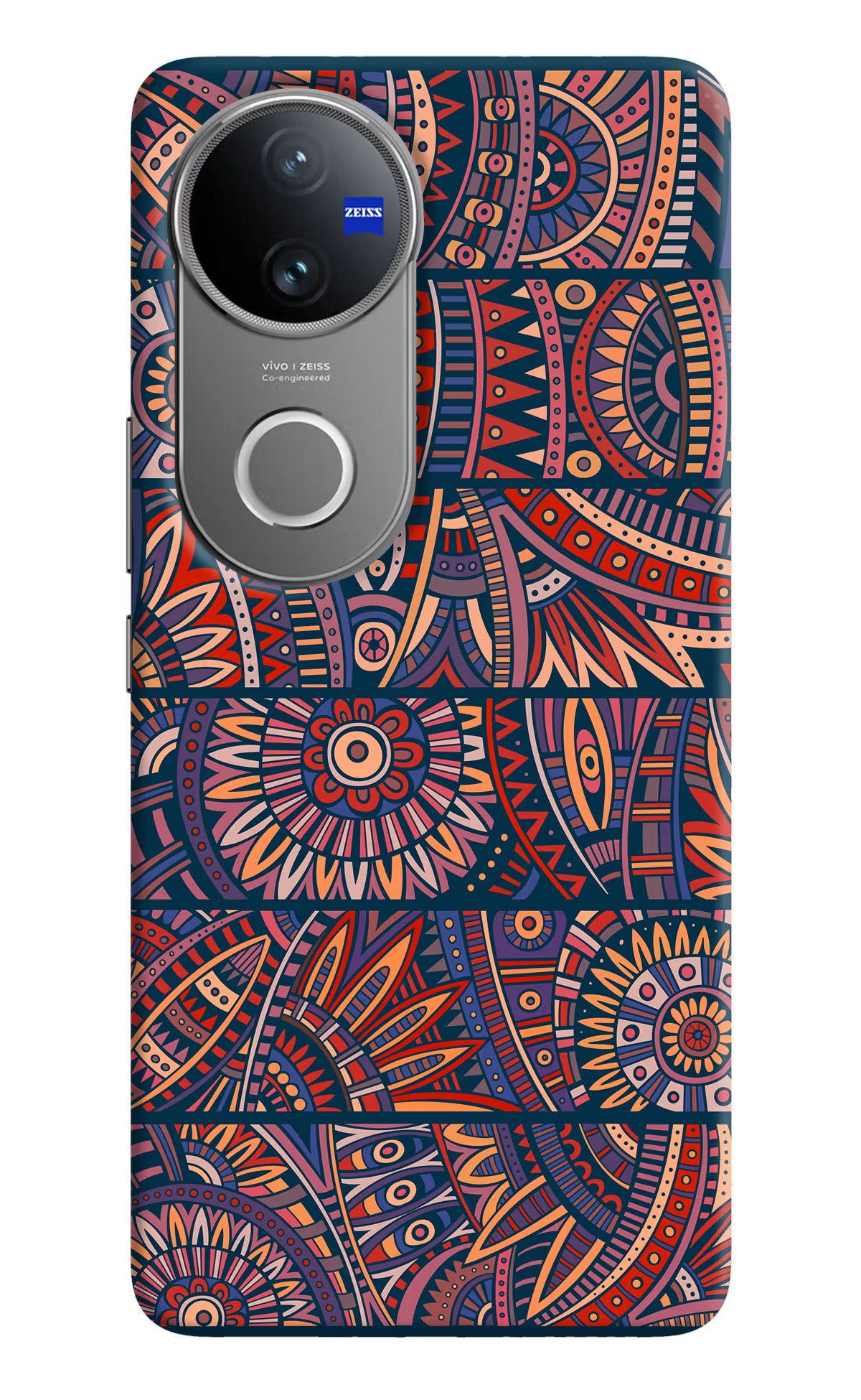 African Culture Design Vivo V50 5G Hard Case Back Cover by Casekaro