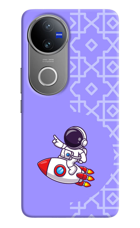 Cute Astronaut Vivo V50 5G Hard Case Back Cover by Casekaro