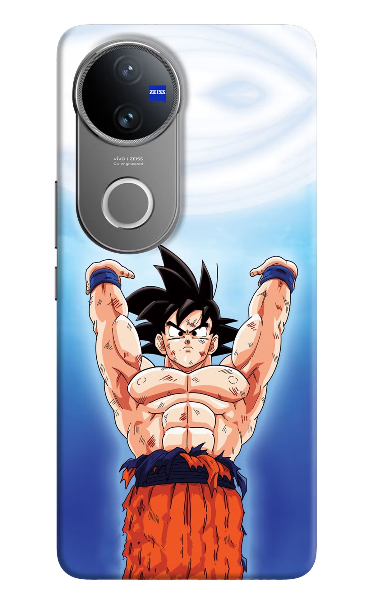 Goku Power Vivo V50 5G Hard Case Back Cover by Casekaro