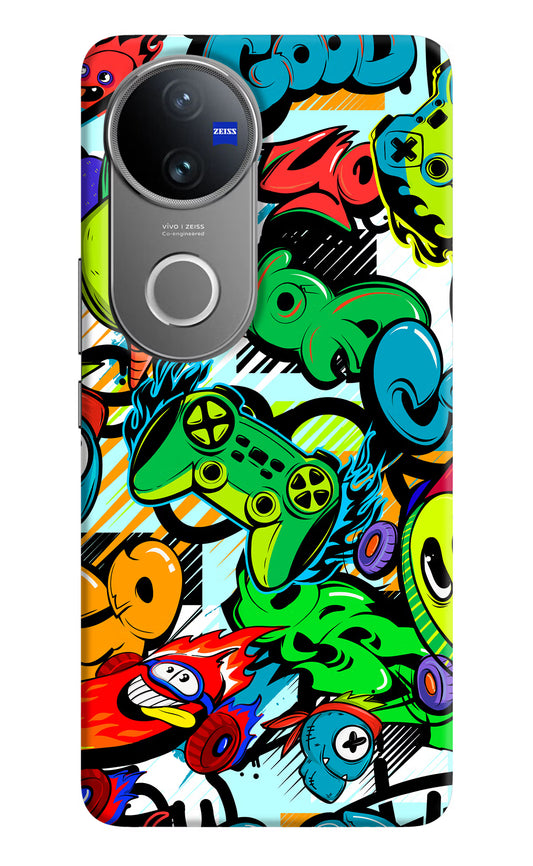Game Doodle Vivo V50 5G Hard Case Back Cover by Casekaro