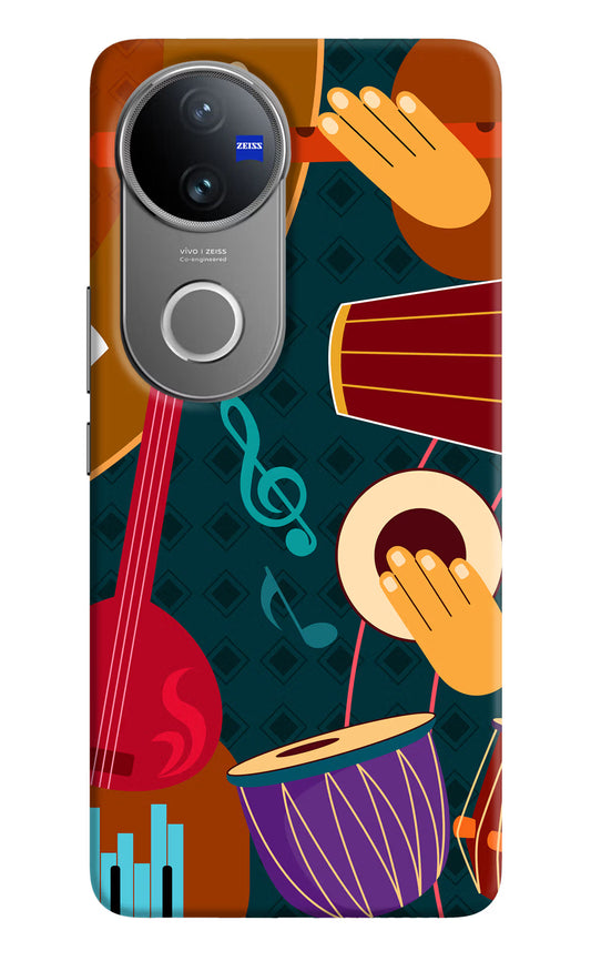 Music Instrument Vivo V50 5G Hard Case Back Cover by Casekaro