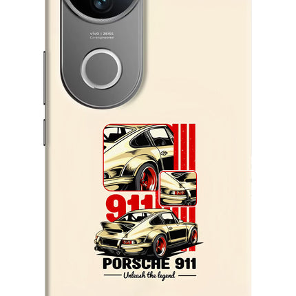 Classic Porsche 911 Vivo V50 5G Hard Case Back Cover by Casekaro