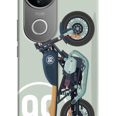 Classic Cafe Racer 99 Vivo V50 5G Hard Case Back Cover by Casekaro