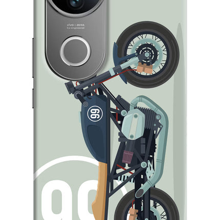 Classic Cafe Racer 99 Vivo V50 5G Hard Case Back Cover by Casekaro