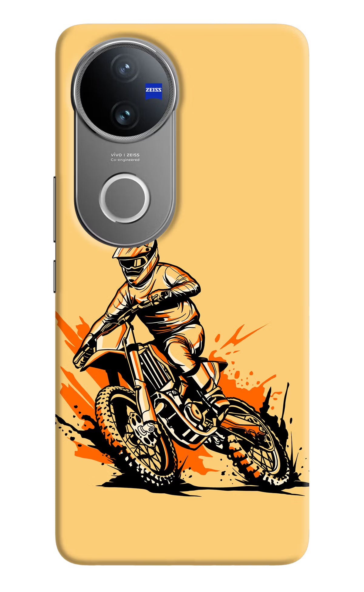 Off-Road Fury Vivo V50 5G Hard Case Back Cover by Casekaro