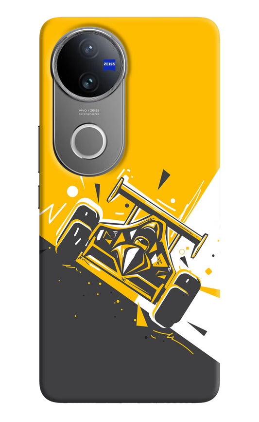 Track King Vivo V50 5G Hard Case Back Cover by Casekaro