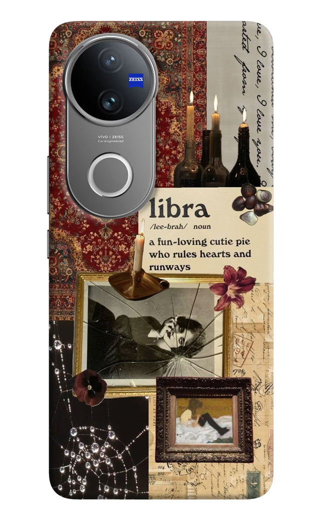 Libra Zodiac Vivo V50 5G Hard Case Back Cover by Casekaro