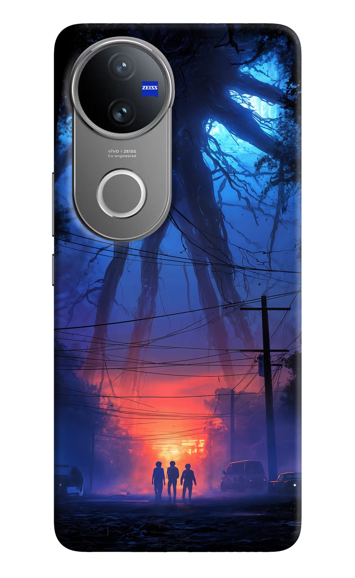 Ordinary Things Shadow Vivo V50 5G Hard Case Back Cover by Casekaro