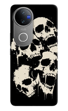 Dead Stack Vivo V50 5G Hard Case Back Cover by Casekaro