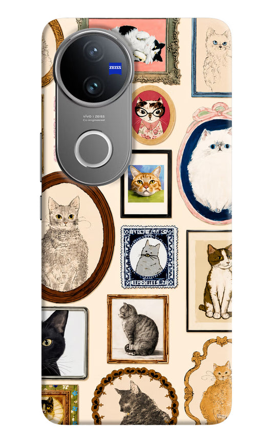 Mirror Cats Vivo V50 5G Hard Case Back Cover by Casekaro