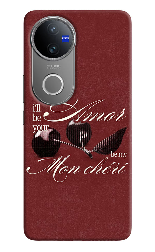Velvet Cherry Vivo V50 5G Back Cover