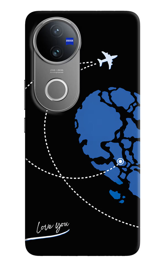 Love Orbit Vivo V50 5G Hard Case Back Cover by Casekaro