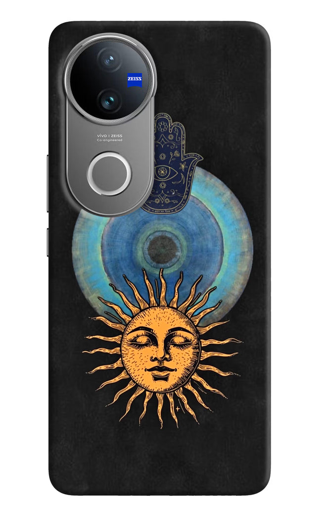 Divine Sun Vivo V50 5G Hard Case Back Cover by Casekaro
