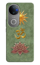 Om & Lotus Vivo V50 5G Back Cover