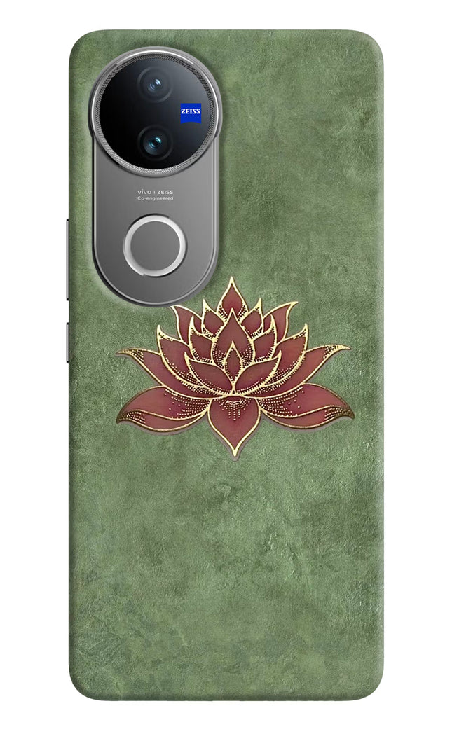 Lotus Grace Vivo V50 5G Hard Case Back Cover by Casekaro