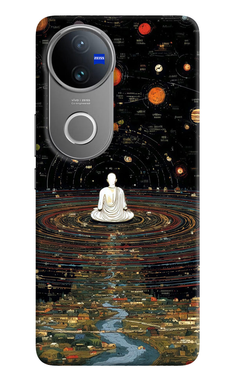 Space Monk Vivo V50 5G Back Cover, Hard case