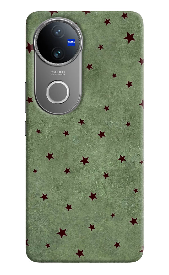 Green Stars Vivo V50 5G Hard Case Back Cover by Casekaro