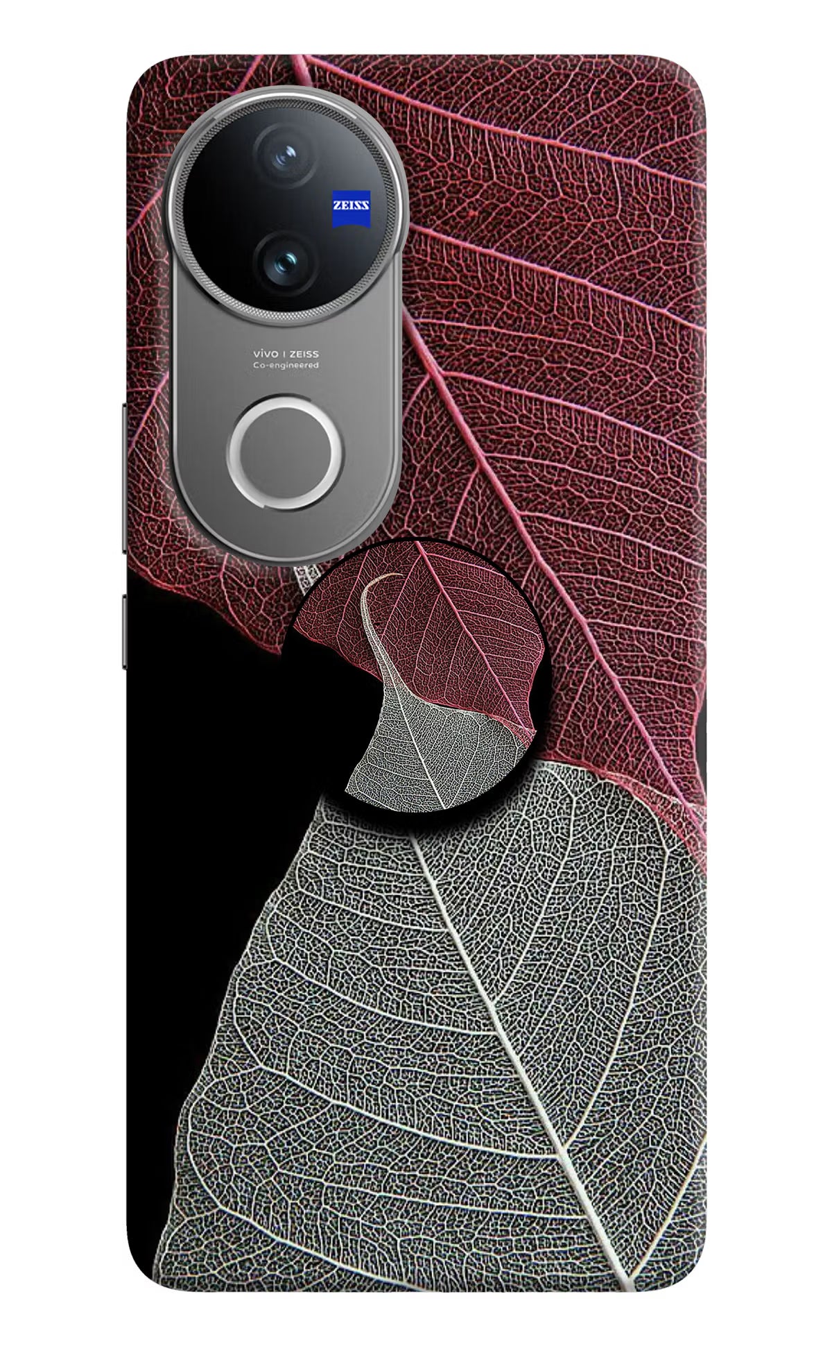 Leaf Pattern Vivo V50 5G Pop Case by Casekaro