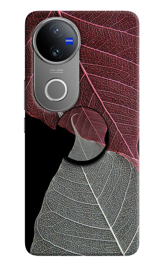 Leaf Pattern Vivo V50 5G Pop Case by Casekaro