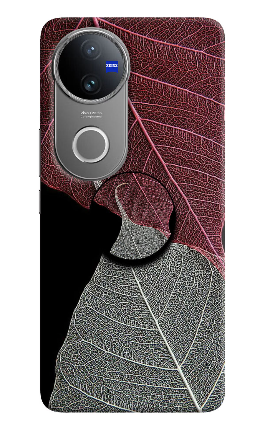 Leaf Pattern Vivo V50 5G Pop Case, Hard case