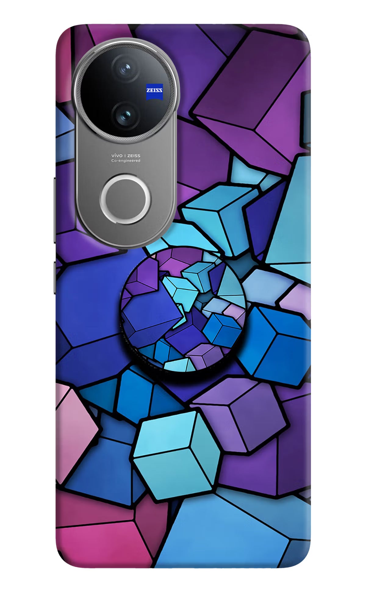 Cubic Abstract Vivo V50 5G Pop Case by Casekaro