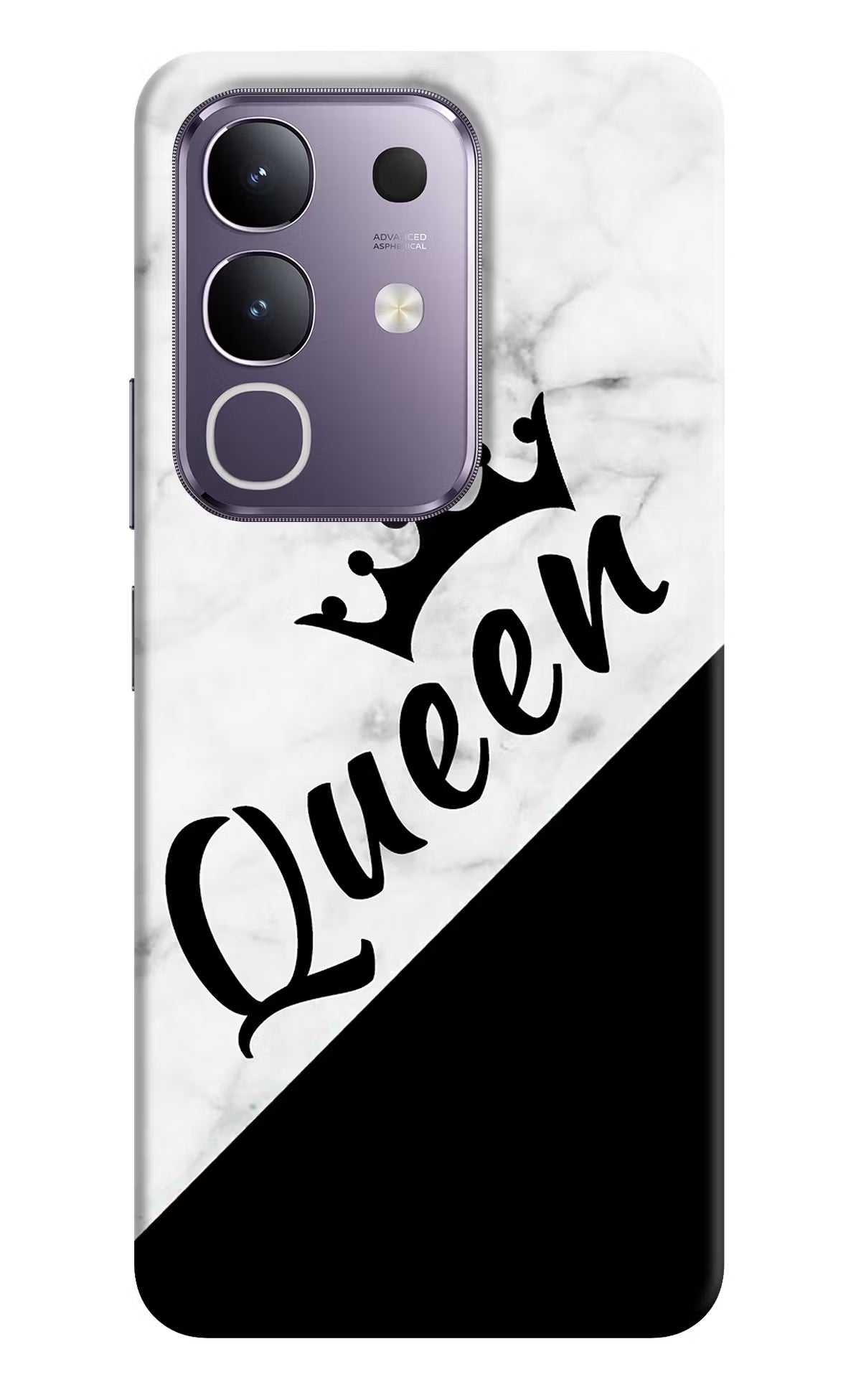 Queen Vivo T4x 5G Hard Case Back Cover by Casekaro