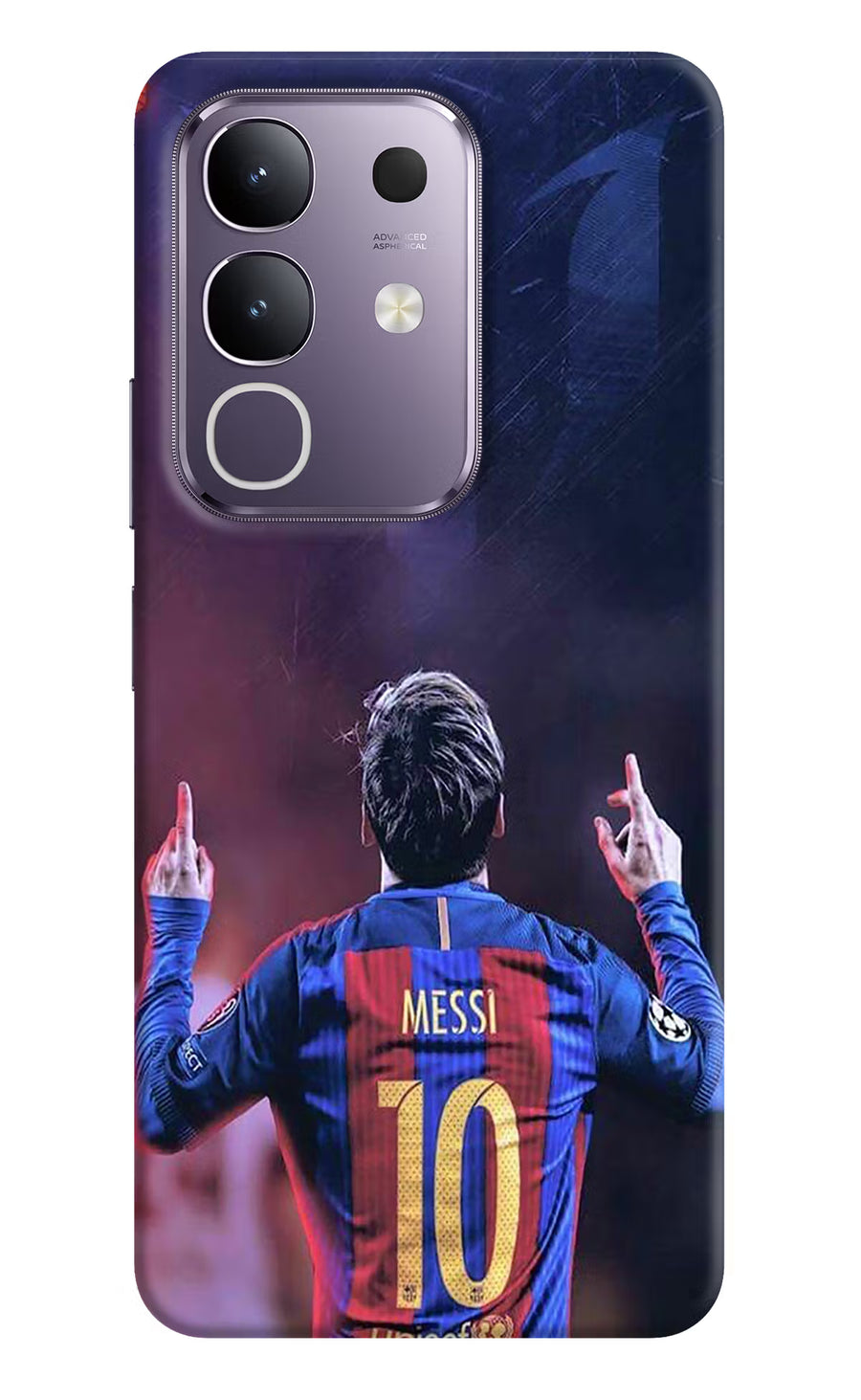 Messi Vivo T4x 5G Back Cover, Hard case