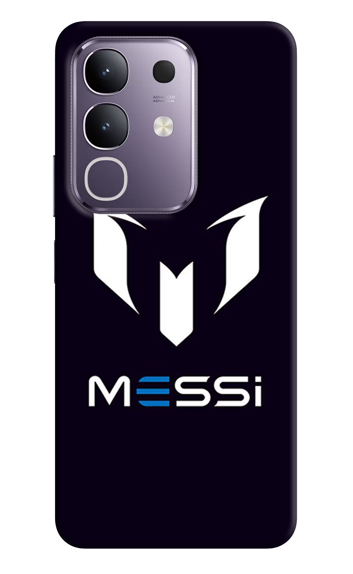 Messi Logo Vivo T4x 5G Hard Case Back Cover by Casekaro
