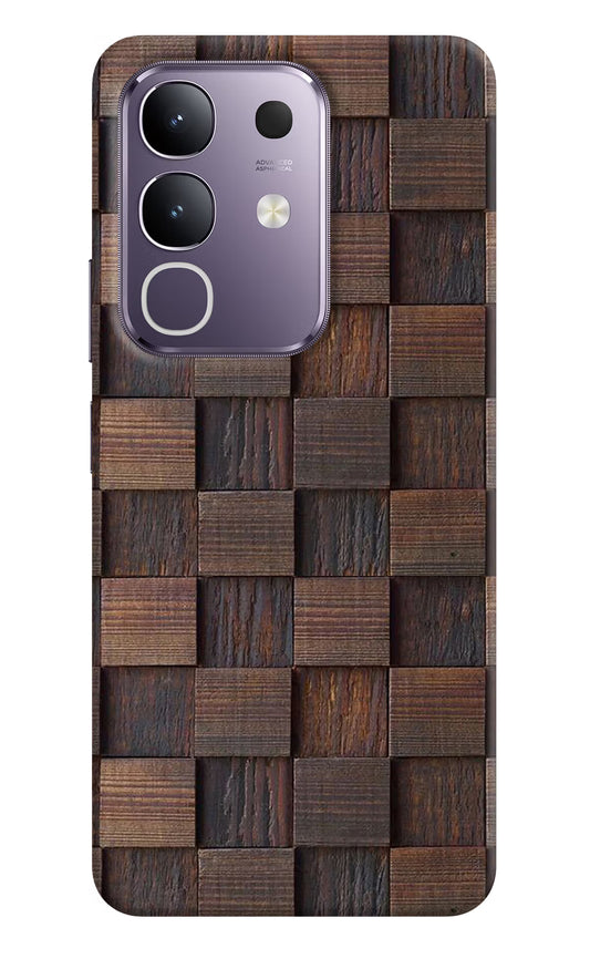 Wooden Cube Design Vivo T4x 5G Hard Case Back Cover by Casekaro