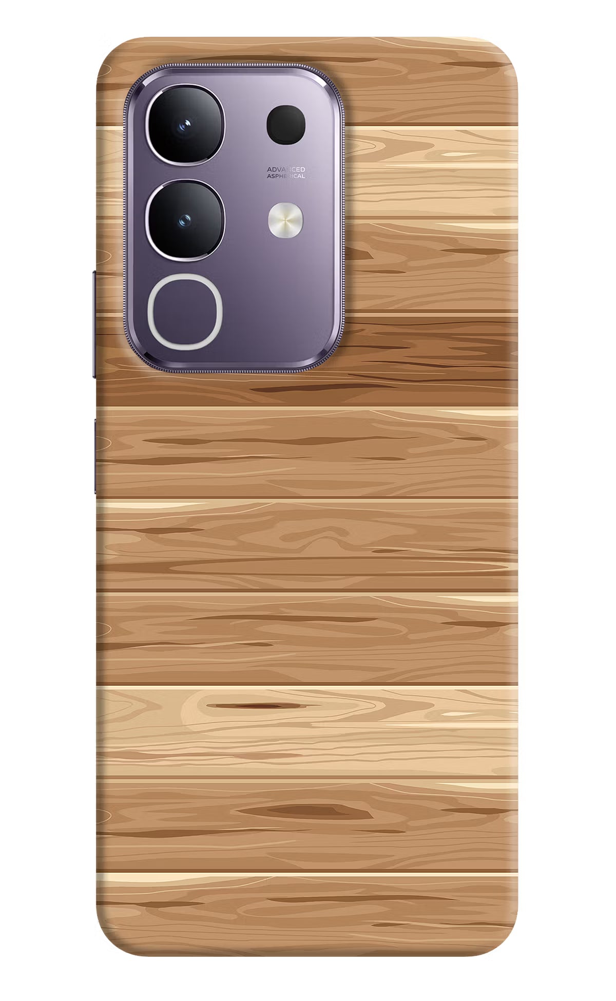 Wooden Vector Vivo T4x 5G Hard Case Back Cover by Casekaro