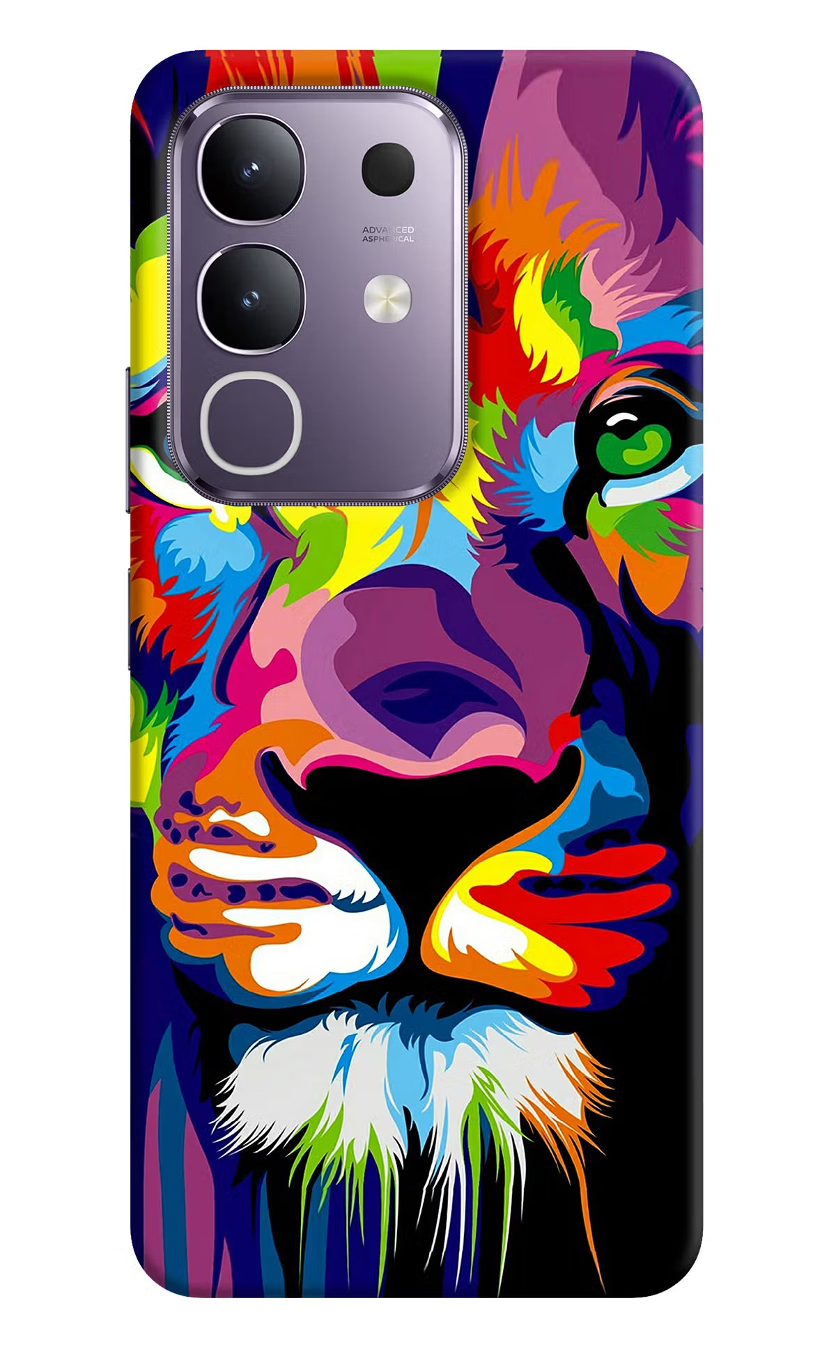 Lion Vivo T4x 5G Hard Case Back Cover by Casekaro