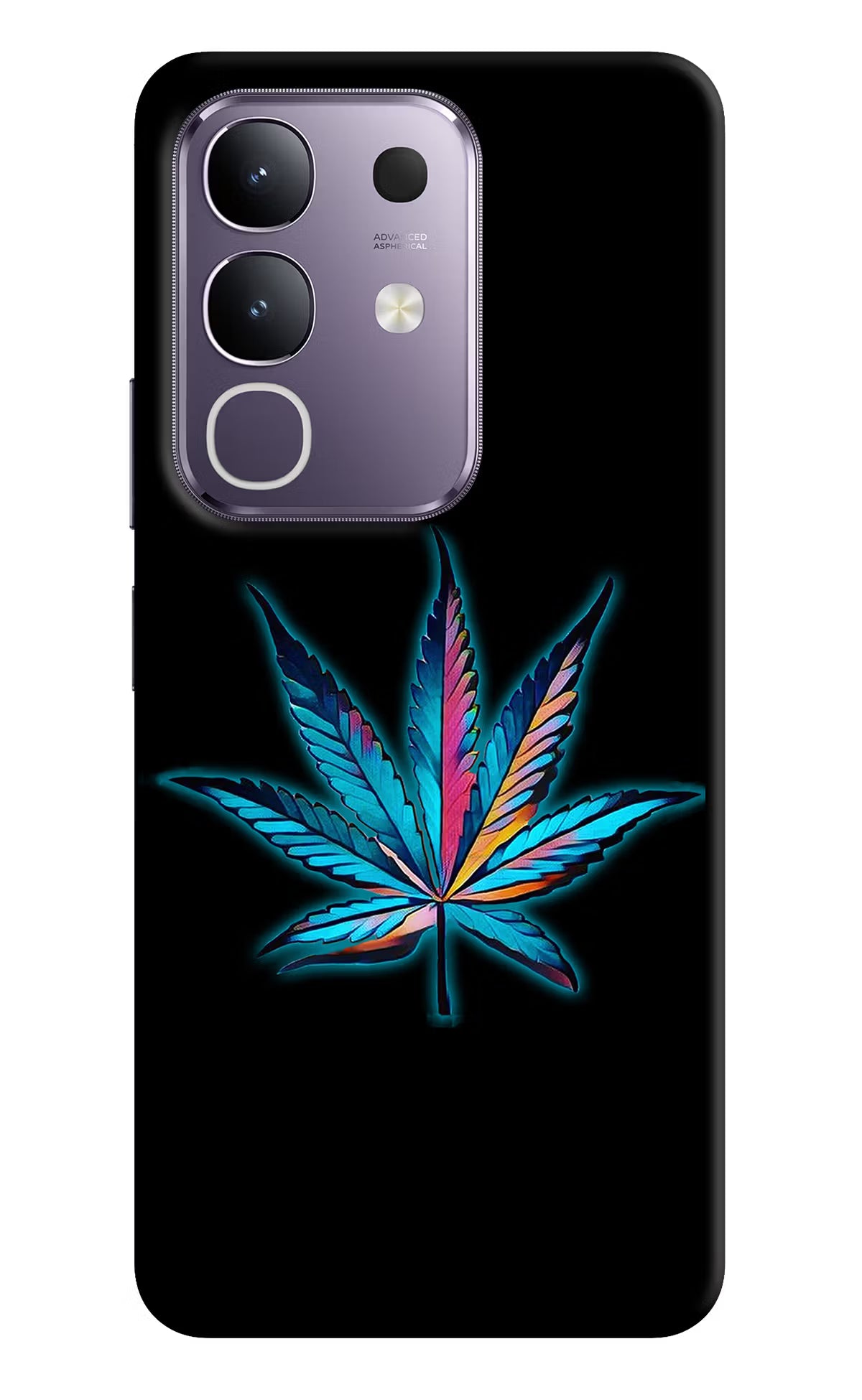Weed Vivo T4x 5G Hard Case Back Cover by Casekaro