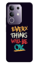 Everything Will Be Ok Vivo T4x 5G Hard Case Back Cover by Casekaro