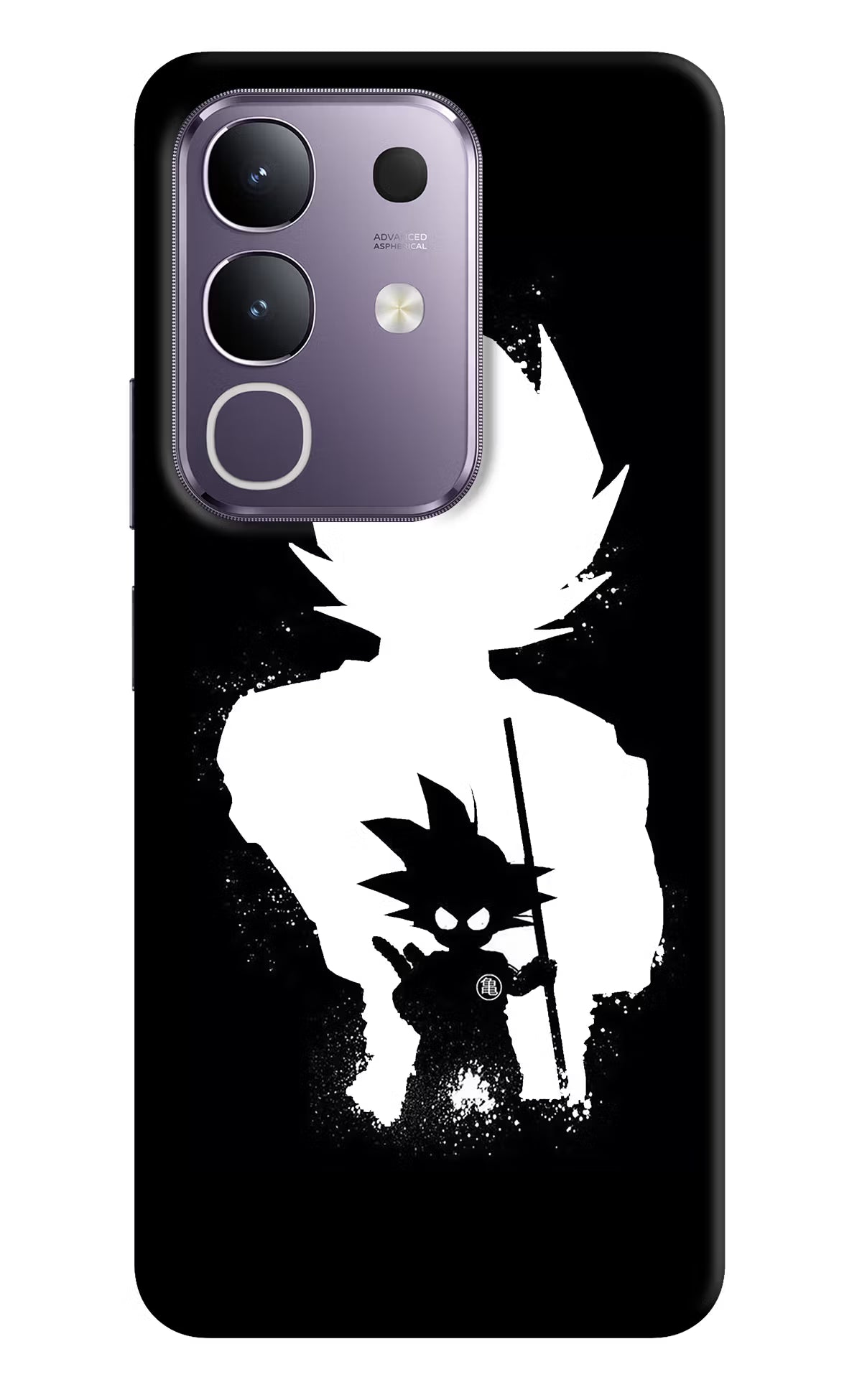 Goku Shadow Vivo T4x 5G Hard Case Back Cover by Casekaro