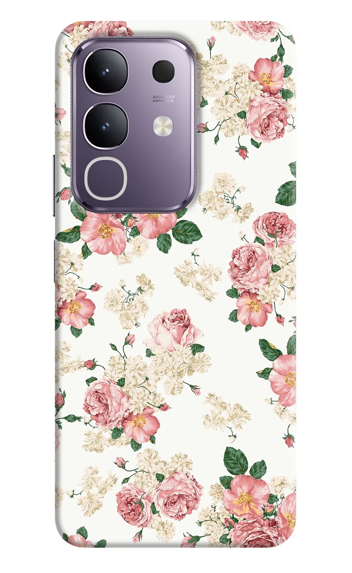 Flowers Vivo T4x 5G Hard Case Back Cover by Casekaro