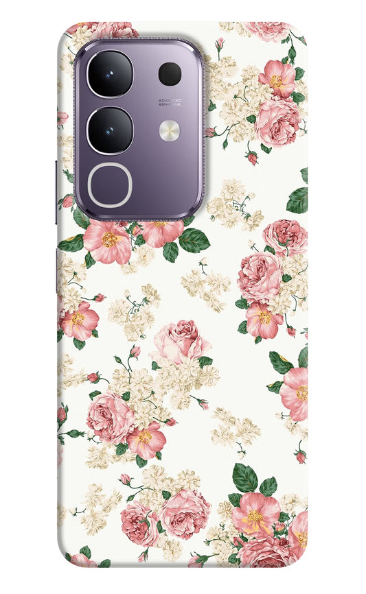 Flowers Vivo T4x 5G Hard Case Back Cover by Casekaro
