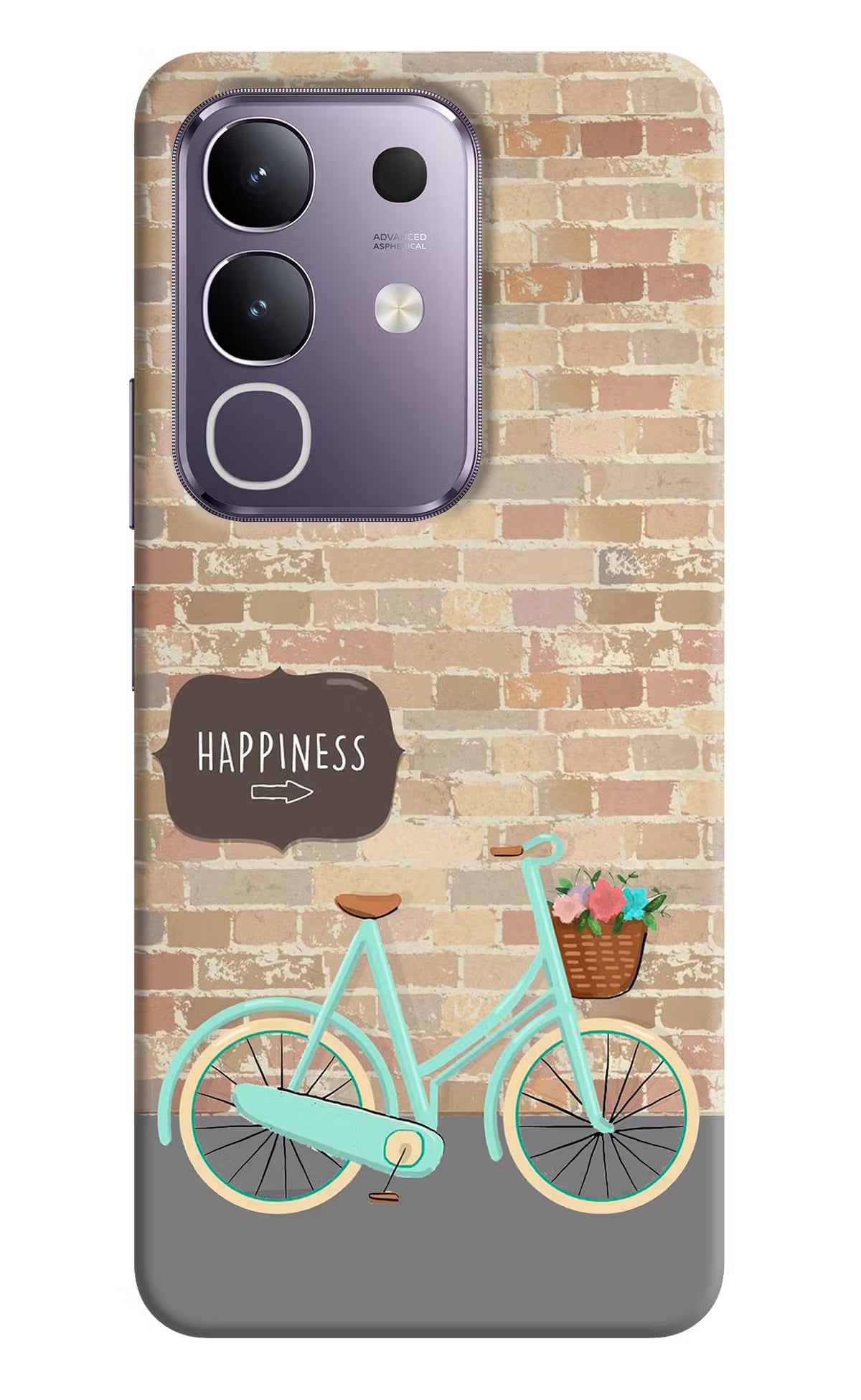 Happiness Artwork Vivo T4x 5G Hard Case Back Cover by Casekaro