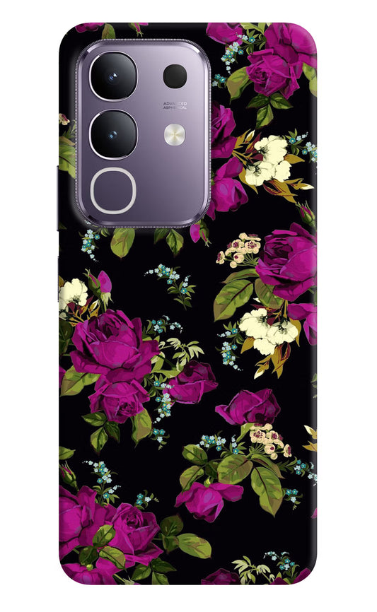 Flowers Vivo T4x 5G Hard Case Back Cover by Casekaro