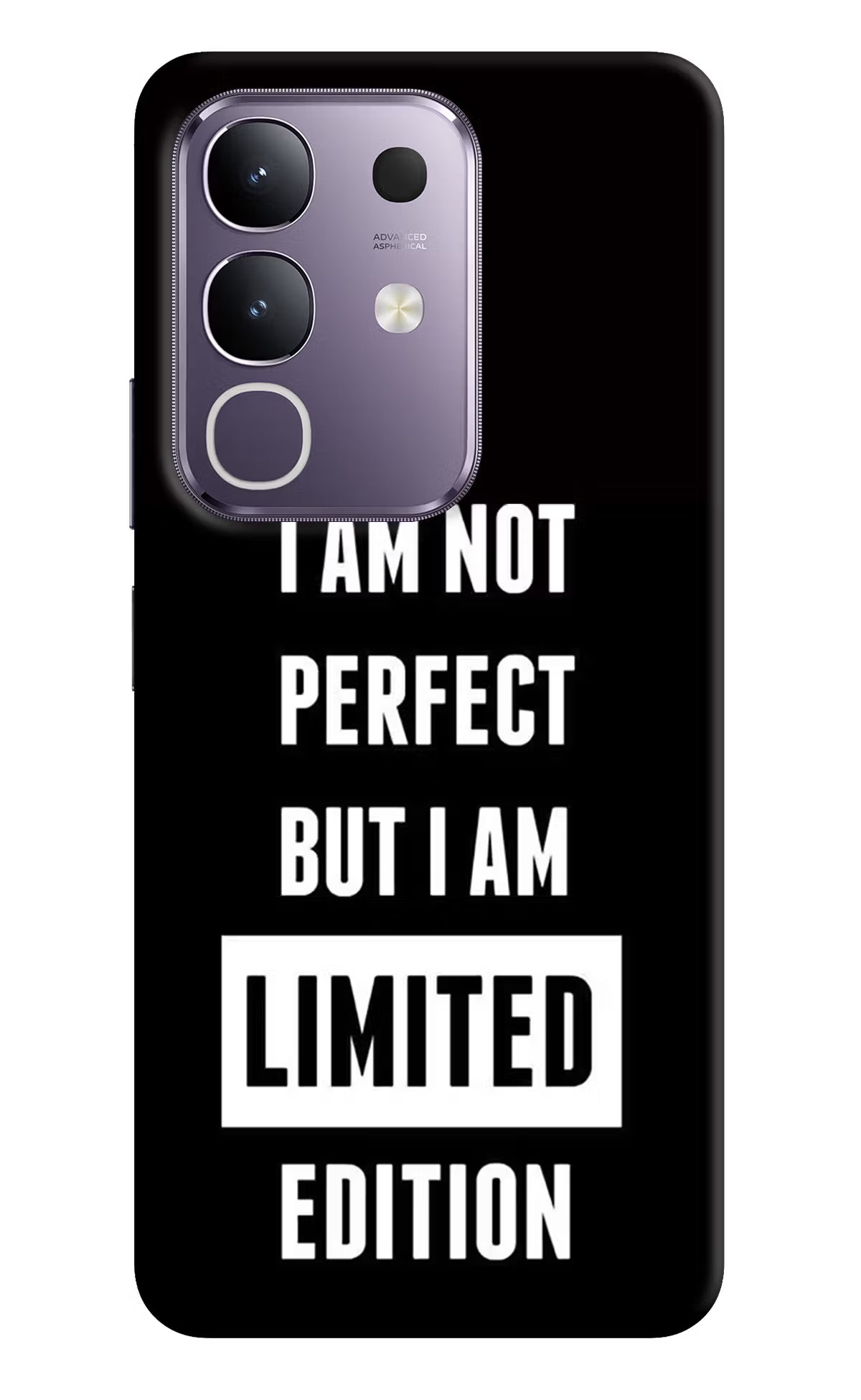 I Am Not Perfect But I Am Limited Edition Vivo T4x 5G Hard Case Back Cover by Casekaro