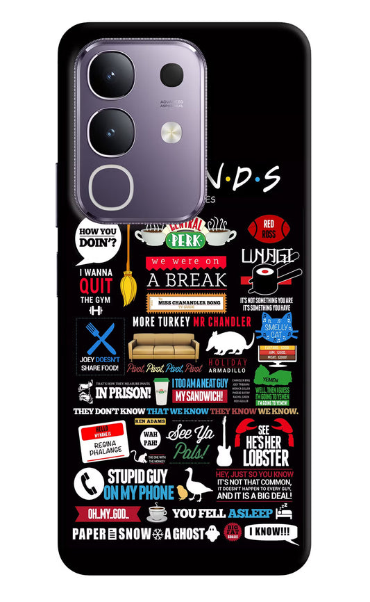 FRIENDS Vivo T4x 5G Hard Case Back Cover by Casekaro
