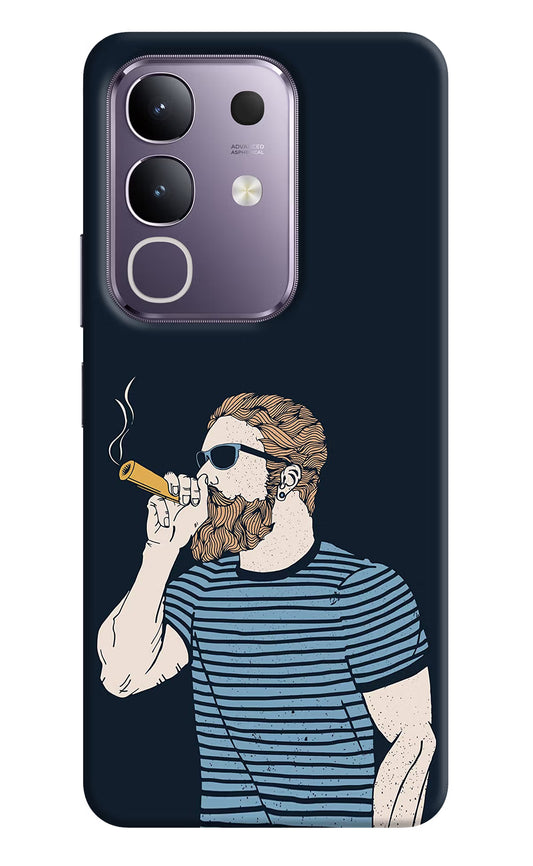 Smoking Vivo T4x 5G Hard Case Back Cover by Casekaro