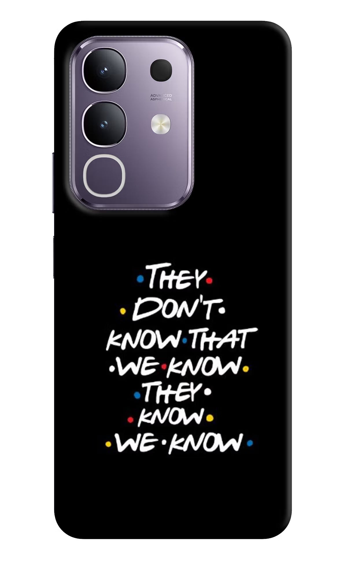 FRIENDS Dialogue Vivo T4x 5G Hard Case Back Cover by Casekaro