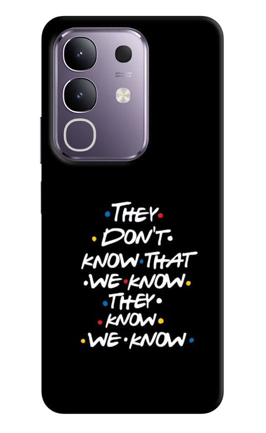 FRIENDS Dialogue Vivo T4x 5G Hard Case Back Cover by Casekaro