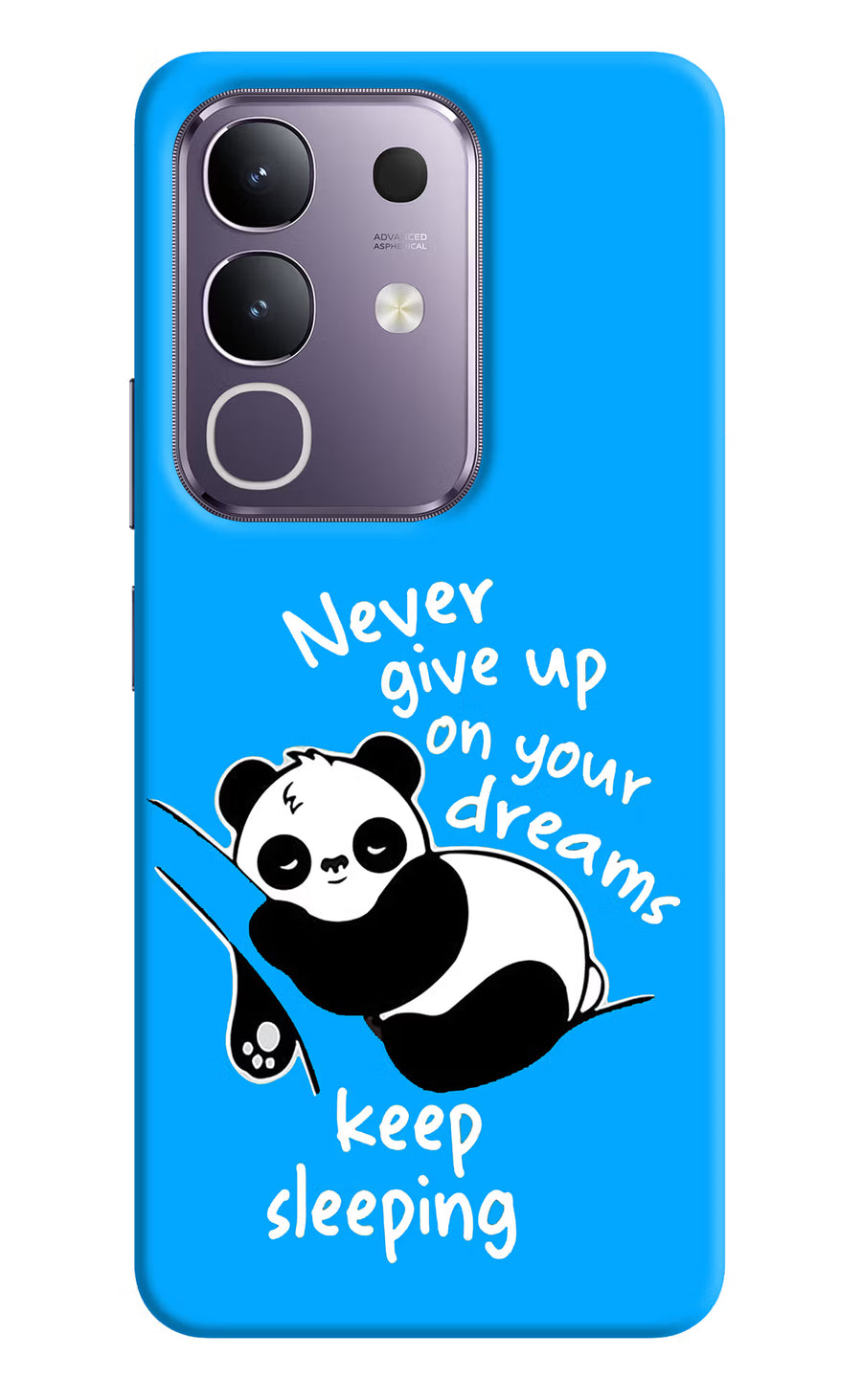 Keep Sleeping Vivo T4x 5G Back Cover, Hard case