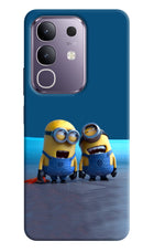 Minion Laughing Vivo T4x 5G Hard Case Back Cover by Casekaro