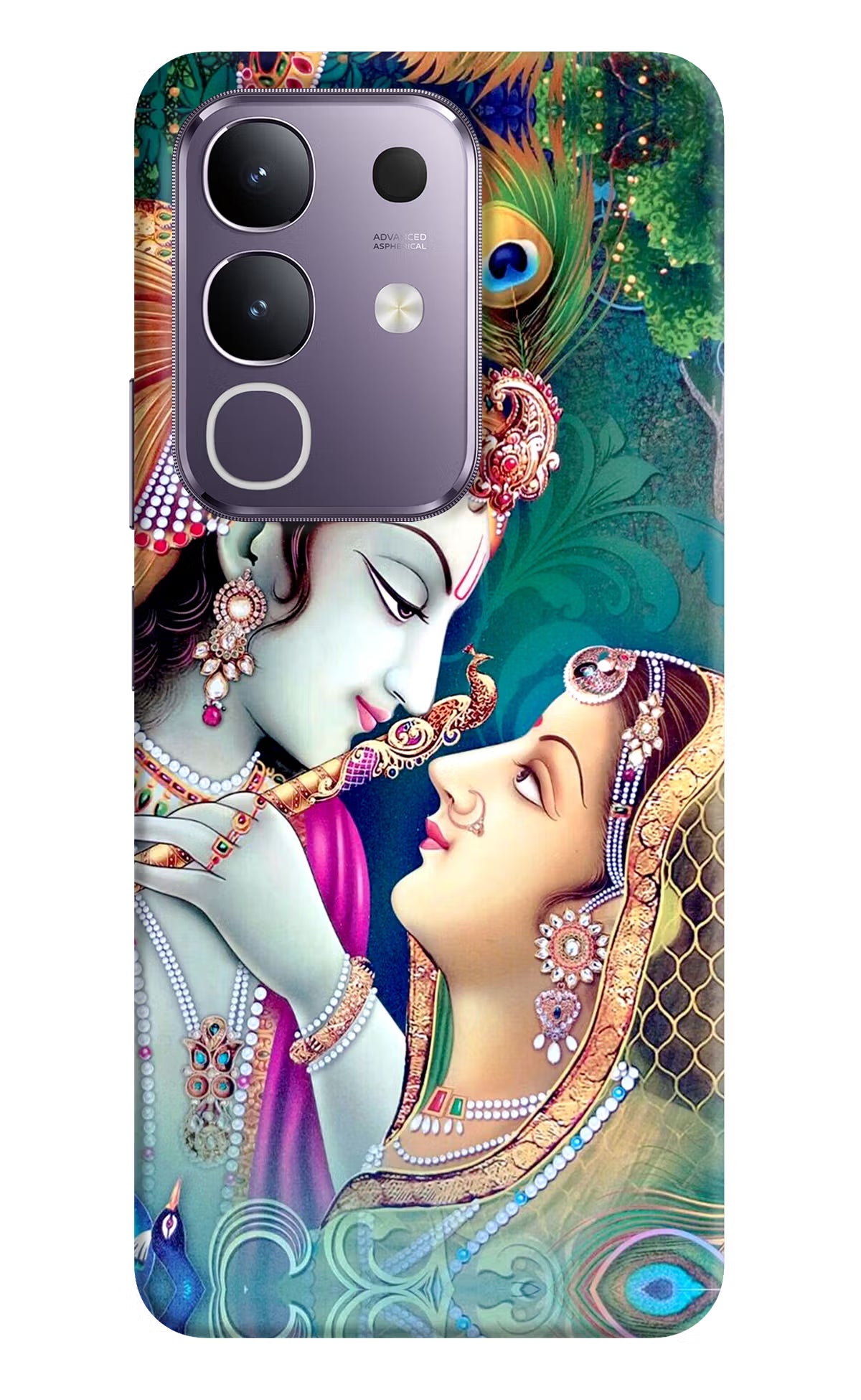 Lord Radha Krishna Vivo T4x 5G Hard Case Back Cover by Casekaro