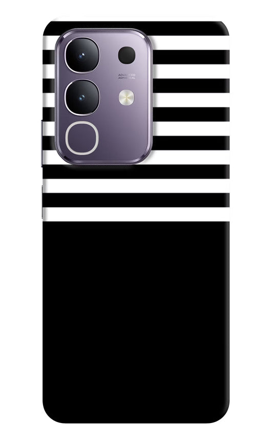 Black and White Print Vivo T4x 5G Hard Case Back Cover by Casekaro